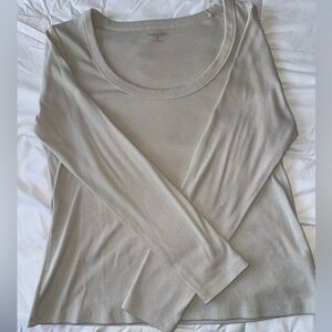 Old Navy Fitted Ribbed long sleeve top